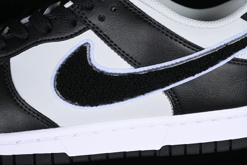 All categories Nk SB Dunk series Nk SB Dunk Low low-top sneakers Nk Dunk Low "Chenille" plush black hook SB low-top sports and leisure sneakers DQ7683-001